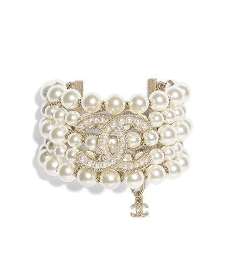 bracciali chanel argento|Bracciali Chanel in metallo Argentato .